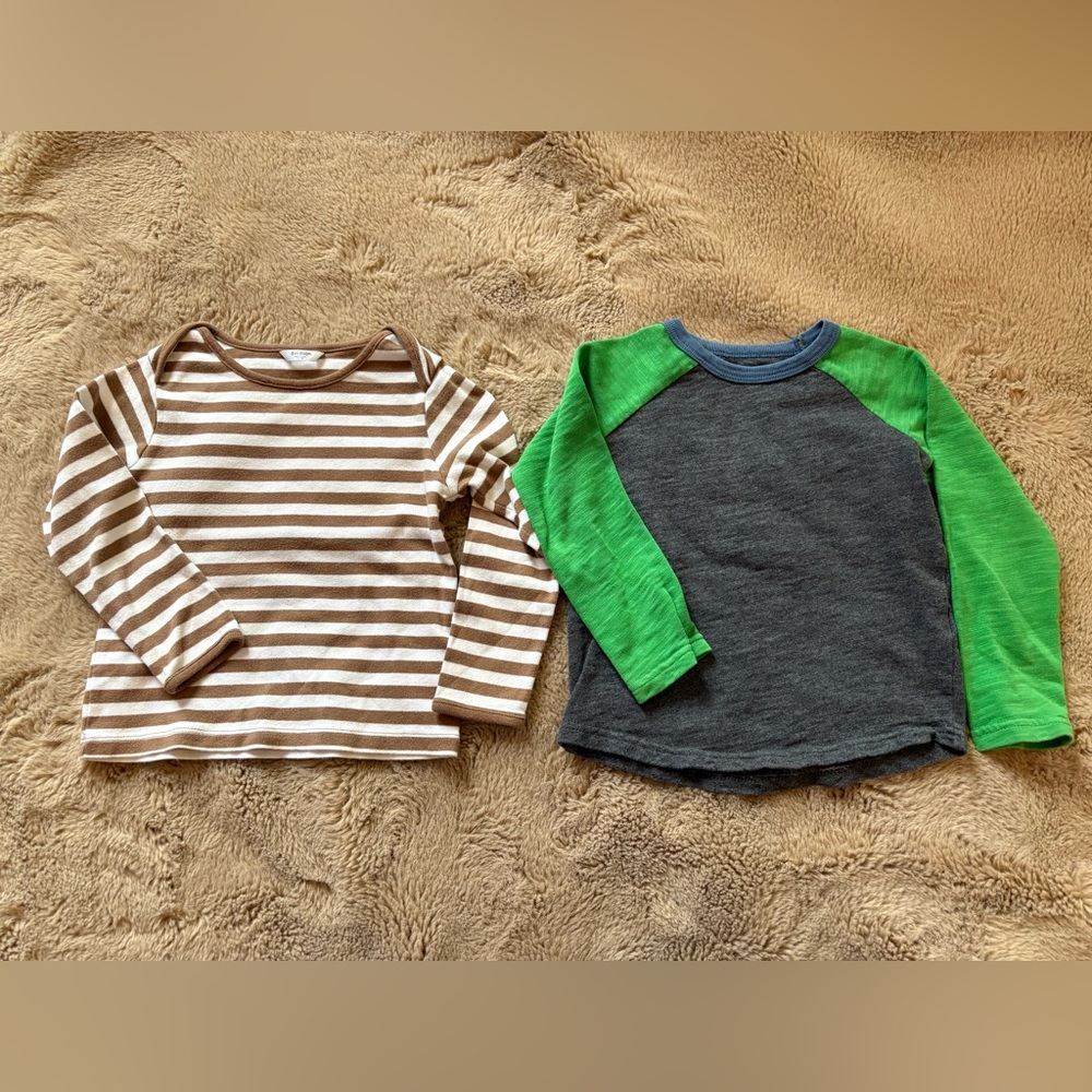 Mini Boden shirt bundle, boys 2/3